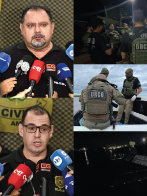 A Polícia Civil do Amazonas (PC-AM), por meio do Departamento de Repressão ao Crime Organizado (DRCO), da 45ª Delegacia Interativa de Polícia (DIP) de Urucará e Delegacia Fluvial (Deflu), deflagrou, na terça-feira (25/03), a Operação Ponto Final. A ação resultou no cumprimento de mandados contra Marcelo Soares de Almeida, 31. O suspeito era investigado por estupro de vulnerável de uma adolescente, de 13 anos, e estava sendo monitorado pelo DRCO por envolvimento em uma organização criminosa de tráfico de drogas.